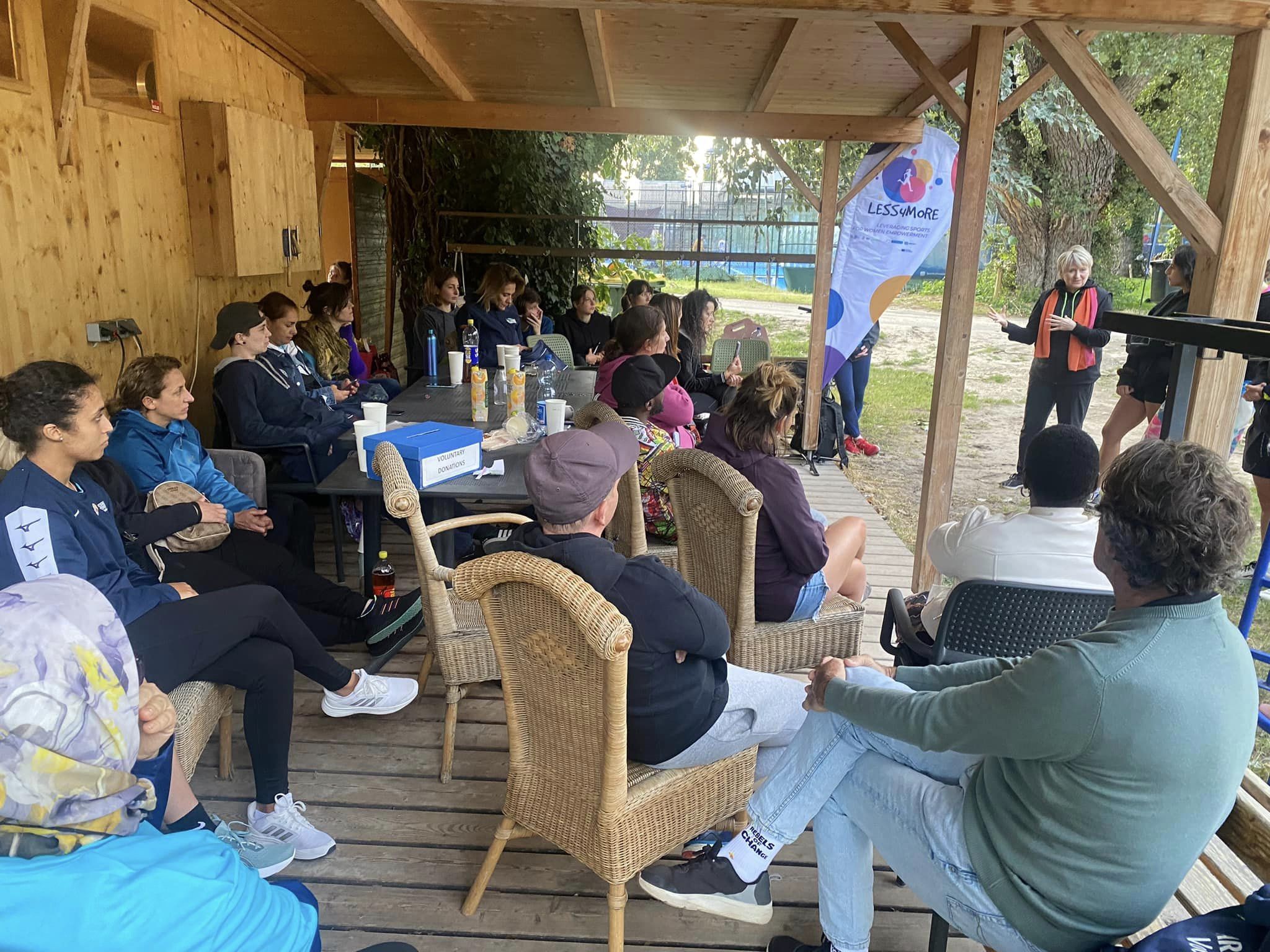 Training Day 1 - Beach Volley and International Workshop